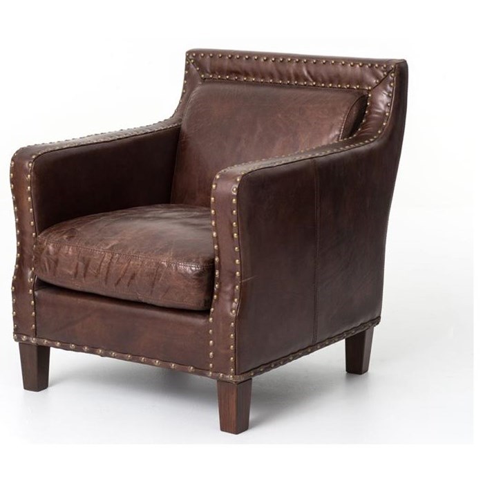 Four Hands Carnegie CCAR D9 Alcott Club Chair with Cigar